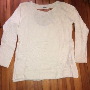 Cream sweater
